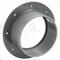 Flange Adapter: PVC, For 6 in Duct Dia, 10 in Overall Lg, 6 1/4 in Flange Inner Dia (MPN PVCF06). Key specifications — Brand: PLASTIC SUPPLY.