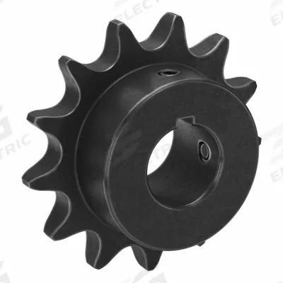 TSUBAKI Single Strand Sprocket: 50, For 5/8 in Chain Pitch, 7/8 in Bore Dia, 13 Teeth - Size 50 Fixed-Bore Roller Chain Sprockets