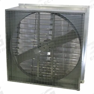 Dayton Agricultural Exhaust Fan: Direct Drive, 48 in Blade, 1 hp, Totally Enclosed Air Over - Direct-Drive Slant-Wall Exhaust Fans