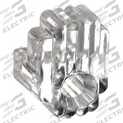 APPROVED VENDOR Mirror Clip: Clip, 15/32 in Overall Dp - No Web Parent