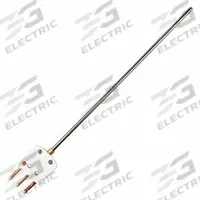 OMEGA Long-Life & High-Accuracy RTD Probes: -58°F to 482°F /-50°C to 250°C, For Air/Water Media Type (MPN PR-17L-3-100-1/8-6). Key specifications — Brand: OMEGA.