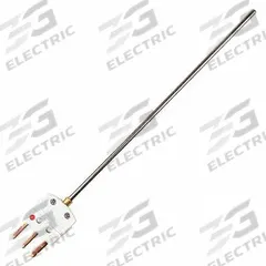 OMEGA Long-Life & High-Accuracy RTD Probes: -58°F to 482°F /-50°C to 250°C, For Air/Water Media Type (MPN PR-17L-3-100-1/8-6). Key specifications — Brand: OMEGA.