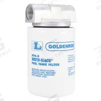 GOLDENROD Fuel Filter: Water & Particulate, Repl Filter, Water / Particulate, 12 gpm Max. Flow Rate (MPN 596-3/4). Key specifications — Brand: GOLDENROD; Body Material: Polymer; Compatible Manufacturer Model Number: 570-3/4; Series: 570.