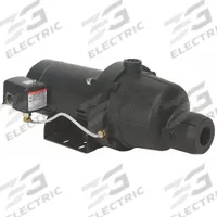 DAYTON Shallow Well Jet Pump: 1 1/2 hp HP, Single Phase, 115/230V AC, Ejector Included, Included (MPN 4HEY7). Key specifications — Rated Voltage: 115/230V AC; Brand: DAYTON; Ejector Included: Ejector Included; Ejector: Included.