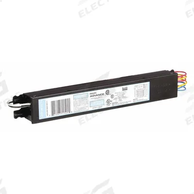ADVANCE Fluorescent Ballast: 120 to 277V AC, 3/4 Lamps Supported - Instant Start Electronic Fluorescent Ballasts