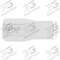 MILWAUKEE Drive Adapter 3/8 in to 1/2 in: 1/2 in Output Drive Size, Square, 63/100 in Overall Lg (MPN 42-04-9111). Key specifications — attr1204997: Square; attr1205006: MILWAUKEE; attr1204986: Chrome; attr1205002: Locking Included.