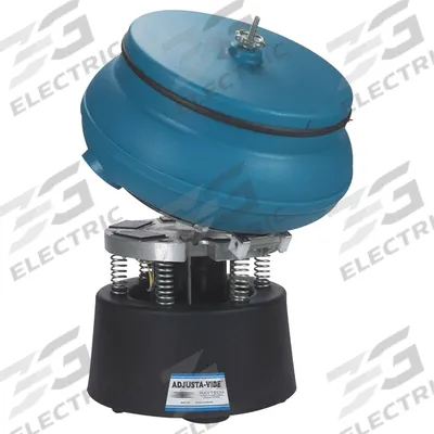 RAYTECH Vibratory Tumbler: 0.75 cu ft Capacity - Tilting Adjustable-Amplitude Vibratory Tumbler Finishing Systems