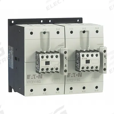 EATON Magnetic Contactor: Reversing, 3 Poles, 3NO Contacts, 170 A - Reversing IEC Contactors