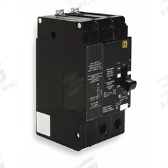 SQUARE D Miniature Circuit Breaker: 20 A, 277/480V AC, Single Phase, 18kA at 277/480V AC, 2 Poles (MPN EDB24020SA). Key specifications — Phase: Single; Amps: 20 A; AC Voltage Rating: 277/480V AC; Max. AIR Rating: 18kA at 277/480V AC; For Use With: Square D NF Panelboards; Brand: SQUARE D.