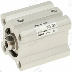 SMC Compact Cylinder: 25 mm Bore Dia, 25 mm Stroke Lg, Tapped Hole Mounting, Aluminum, M5 x 0.8, CQ2 (MPN CQ2A25-25D). Key specifications — attr946022: Tapped Hole; attr946024: Single Rod; attr946038: CQ2; attr1123057: Rotating Rod; attr945997: SMC.