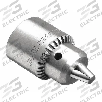 JACOBS Drill Chuck: JT0, 1/32 in to 5/32 in Capacity, K0M Key, SS - Corrosion-Resistant Taper-Mount Keyed Drill Chucks