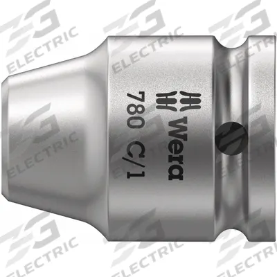 WERA TOOLS Ratchet Adapter: 1/2 in Drive Size, 1/4 in Drive Ratchets, 1 1/4 in Overall Lg - Ratchet Adapters