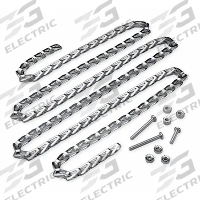 LITHONIA LIGHTING Fixture Accessories: 60 in Lg - Clips, Chains & Hangers for Bay Lights