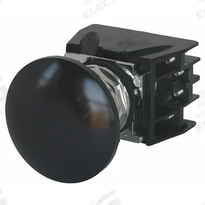 EATON Hazardous Location Push Button: 30 mm, Metallic, Mushroom Head Profile - Mushroom-Head Push Buttons