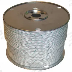 APPROVED VENDOR General Purpose Utility Rope: Double Braid, 1/4 in Dia, 400 lb Working Load Limit (MPN 660080-00600-007). Key specifications — Brand: APPROVED VENDOR; Rope Type: Static.