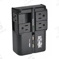 TRIPP LITE Surge,Direct Plug,Rotatable,540J,4Outlet (MPN SK40RUSBB). Key specifications — Brand: TRIPP LITE.