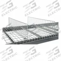 NASHVILLE WIRE Pallet Rack Divider: 42 in x 10 in, Steel, Galvanized, Gray (MPN 4210KP). Key specifications — Color: Gray; Finish: Galvanized; Brand: NASHVILLE WIRE; Material: Steel; Compatible Brand and Series: D4246BB3A3P.