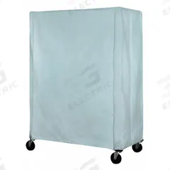 EAGLE GROUP Utility Cart Cover: Blue, Nylon, Hook-and-Loop, 48 in Wd, 86 in Ht, 24 in Dp (MPN CVC-86-2448-PB). Key specifications — For Use With: Any Standard Eagle Cart; Brand: EAGLE GROUP.