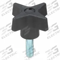 INNOVATIVE COMPONENTS Hand Knob: 4 Point, Plastic w/ Steel Thread, 5/16"-18 Thread, 1.75 in Dia (MPN GN5C10004P4--21). Key specifications — Brand: INNOVATIVE COMPONENTS.