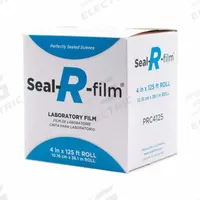 Sealing Film: Paraffin, 125 ft Overall Lg, 0.14 mm Overall Thick, 4 in Overall Wd, Non-Sterile (MPN SRF-PRC4125). Key specifications — Brand: GLOBE SCIENTIFIC; Product Type: Sealing Film; Sterility: Non-Sterile; Color: Clear; Material: Paraffin.
