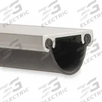 NATIONAL GUARD Overhead Door Seal: Looped Insert, 18 ft Lg (MPN 112N-18). Key specifications — Insert Material: Neoprene; Flange Material: Aluminum; Brand: NATIONAL GUARD.