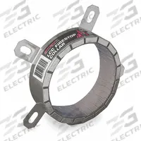 STI Firestop Pipe Collar: 4 in For Pipe Size, 2 hr, Common Construction Surfaces, Plastic (MPN LCC400). Key specifications — For Pipe Size: 4 in; Brand: STI; Pipe Material_Broad: Plastic.