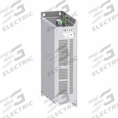 SCHNEIDER Variable Frequency Drive: In Phase Three, Out Phase Three, 10 hp, IP21, No Bypass, Auto (MPN ATVRU75N4). Key specifications — Style: Compact; Color: Black/Blue/Gray; Output Phase: Three.