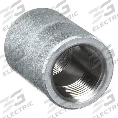 APPROVED VENDOR Metal Pipe Straight: Coupling Body, Steel, Class 3000 - Extreme-Pressure Zinc-Galvanized Steel Pipe Fittings