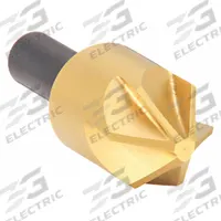 KEO Countersink: 90°, 6 Flute, 1/4 in Body Dia, TiN Coated High Speed Steel (MPN 919-000-376). Key specifications — attr1301035: KEO.