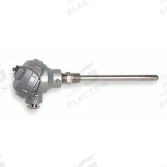 TEMPCO Thermocouple Probe: 32°F to 2,300°F /0°C to 1,260°C, Type K, 12 in Probe Lg, Rounded Tip (MPN MTA01206). Key specifications — attr1275833: ±2.2 °C or ±0.75 %, Whichever is Greater; attr1275827: TEMPCO.