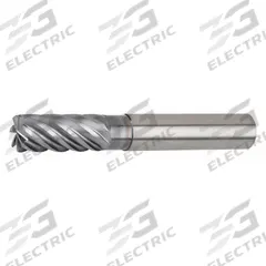 WIDIA HANITA Corner Radius End Mill: Carbide, AlTiN Coated, 7 Flute, 12 mm Mill Dia, 26 mm LOC (MPN 77NE12025T)