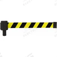 BANNER STAKES Retractable Belt Head: Yellow, 42 in Overall Ht, 15 ft Belt Lg, 2 1/2 in Belt Wd (MPN PL4038). Key specifications — attr193628: BANNER STAKES; attr983760: No Pattern; attr983762: Closed for Maintenance; attr981605: 15 ft Retractable Belt.