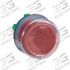 SCHNEIDER Flush Push Button: Red, 22 mm Mounting Size, Non-Metallic, Momentary (MPN ZB5APA4). Key specifications — Brand: SCHNEIDER; Action: Momentary; Series: XB5; Push Button Material Type: Non-Metallic.