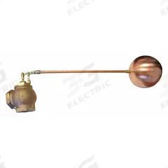 APPROVED VENDOR Float Valve Assembly: For Water Media, Angle Valve Body, Cylindrical, Bronze, FNPT (MPN ACF200). Key specifications — Mounting: Horizontal Piping; Arm Adjustability: Adjustable; Connection Gender - Side 1: Female; Connection Gender - Side 2: Female; Brand: APPROVED VENDOR; Connection Type - Side 1: NPT; Connection Type - Side 2: NPT; Flow Rate: 175 gpm @ 60 psi.
