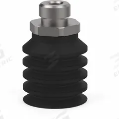 DE-STA-CO Vacuum Pad Assembly: G1/8 in, 29.97 mm Pad Dia, NBR, Black, 10.67 mm Pad Ht, 50A (MPN VC-BM30N-18M). Key specifications — attr1019194: VC-BM30N-18M; attr1019196: DE-STA-CO; attr1019197: 50A.