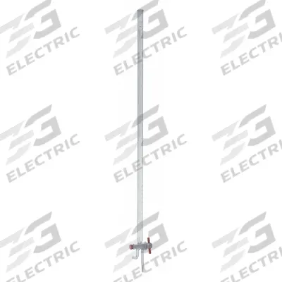 KIMBLE Straight Bore Buret: 25 mL, A, 617 mm, ±0.03 mL, 0.1 mL Inc - Class A Glass Burets