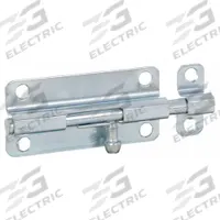 APPROVED VENDOR Door Bolt: Barrel Bolt, Zinc, 1/2 in Ht, 1 1/2 in Wd, 4 in Lg (MPN 4PB98). Key specifications — attr1020089: APPROVED VENDOR; attr1020106: Barrel Bolt.