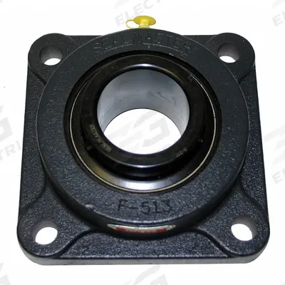 SEALMASTER 4 Bolt Flange Bearing: Radial Ball, 3 15/16 in Bore, Cast Iron - General Purpose Flange-Mount Ball Bearings