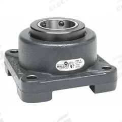 MOLINE BEARING Flange Bearing: Tapered Roller, 1 11/16 in Bore, Cast Iron, Set Screws, 5 3/8 in Lg (MPN 19311111). Key specifications — Bore Type: Cylindrical; Brand: MOLINE BEARING; Lubricant Material: Lithium Complex Grease; Mounting Bolt Size: 1/2 in; System of Measurement: Inch.