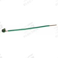 RACO Grounding Pigtail: Copper, Green, Steel Box, 8 in Overall Lg (MPN 996). Key specifications — For Product Type: Steel Box; Brand: RACO; Accessory Type: Grounding Pigtail; Color: Green; Material: Copper.