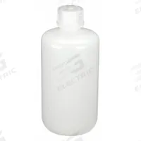 APPROVED VENDOR Reagent Bottle: HDPE, 8 fl oz, 250 mL, Colorless, 24-415 mm Screw Closure Size (MPN 6FAR0). Key specifications — Body Color: Colorless; Brand: APPROVED VENDOR; Pre-Cleaned: None; Closure Included: Yes.