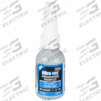 VIBRA-TITE Primerless Medium-Strength Threadlocker: 122, Blue, Oil Tolerant, 0.34 fl oz, Bottle (MPN 12210)