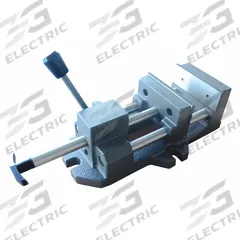 DAYTON Machine Vise: 4 in Jaw Face Wd, 4 in Max Jaw Opening, 1 1/2 in Throat Dp, Smooth Face (MPN 4TK05). Key specifications — Brand: DAYTON.
