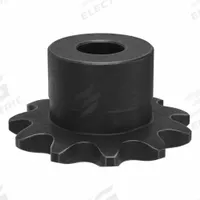TRITAN Roller Chain Sprocket: One-Sided Hub, For Single Strands, 25, 11 Teeth, 0.887 in Pitch Dia (MPN 25B11H X 1/4 MPB). Key specifications — Brand: TRITAN.