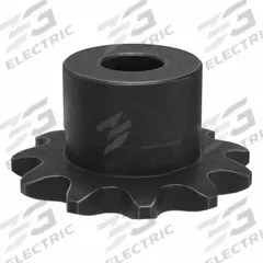 TRITAN Roller Chain Sprocket: One-Sided Hub, For Single Strands, 25, 11 Teeth, 0.887 in Pitch Dia (MPN 25B11H X 1/4 MPB). Key specifications — Brand: TRITAN.