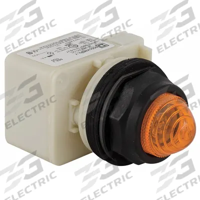 SCHNEIDER Pilot Light: 30 mm Panel Mounting Size, Amber, LED - LED Pilot-Lights