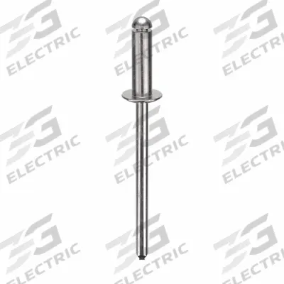 APPROVED VENDOR Blind Rivet,1 1/2 in L,1/8 in dia,PK500: Inch, 1 1/2 in Overall Lg, 13/32 in Body Lg - Domed-Head Blind Rivets