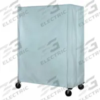EAGLE GROUP Utility Cart Cover: Blue, Nylon, Hook-and-Loop, 36 in Wd, 86 in Ht, 24 in Dp (MPN CVC-86-2436-PB). Key specifications — For Use With: Any Standard Eagle Cart; Brand: EAGLE GROUP.