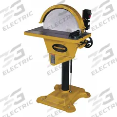POWERMATIC Disc Sander: For Wood, 230V, Single-Phase, 2 hp, 20 in Dia, Floor Standing, 1,720 RPM Max (MPN 1791276). Key specifications — attr652953: 230V; attr652936: Single-Phase; attr666565: Wood; attr652910: POWERMATIC.