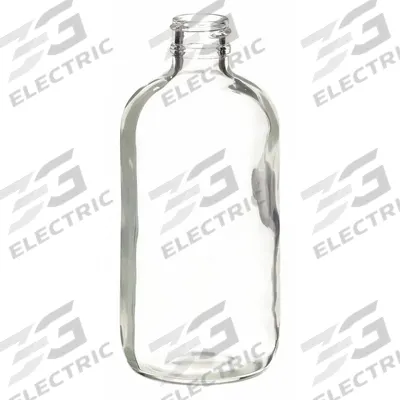 WHEATON Safety Coated Bottle: 250 mL, 24-400 mm, Colorless, 64 mm Body Dia - Clear Wide Mouth Round Glass Lab Bottles